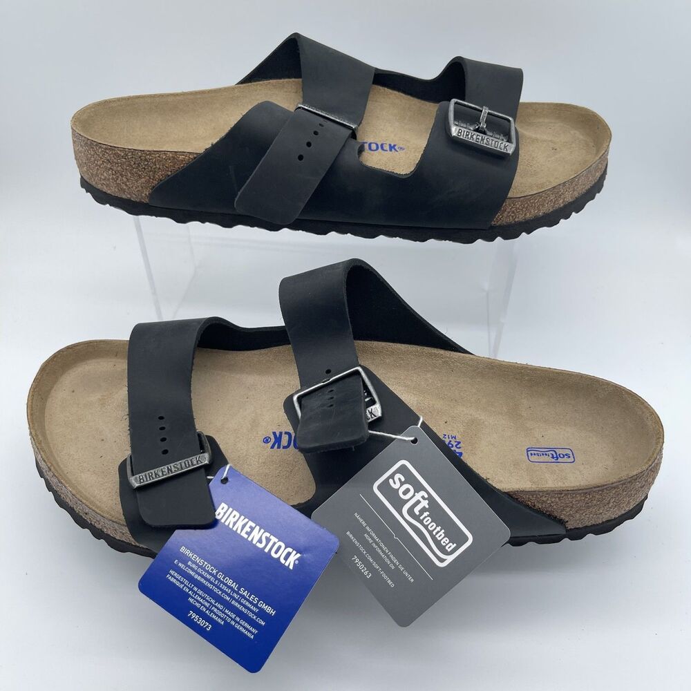 Birkenstock Arizona Soft Footbed Sandals | 45 | Men's 12 | Regular | NEW